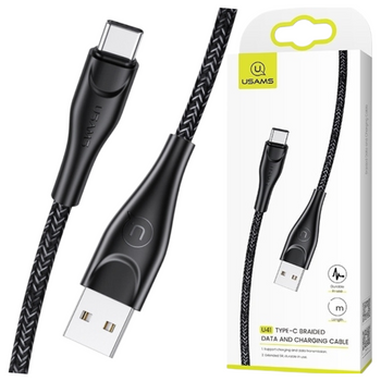 USAMS KABEL USB-C DO TELEFONÓW SAMSUNG OPPO XIAOMI 1M SZYBKIE ŁADOWANIE