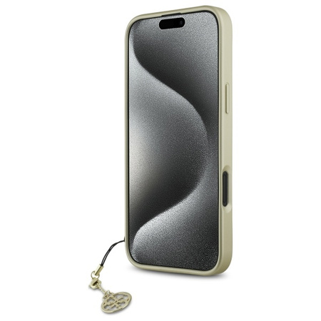 GUESS POKROWIEC HARDCASE DO IPHONE 16 6.1 CHARMS COLLECTION ZWIĄZANE