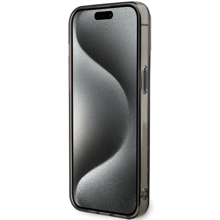 Etui BMW Pattern MagSafe na iPhone 15 Pro Max - szare
