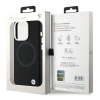 Etui BMW Signature Liquid Silicone MagSafe na iPhone 15 Pro Max - czarne