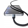MCDODO KABEL USB-C LIGHTNING SZYBKIE ŁADOWANIE USB TYP C 36W 1M LED BIAŁY