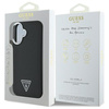 GUESS ETUI HARDCASE GRAINED TRIANGLE DO IPHONE 16 6.1 DO MAGSAFE ELEGANCKA