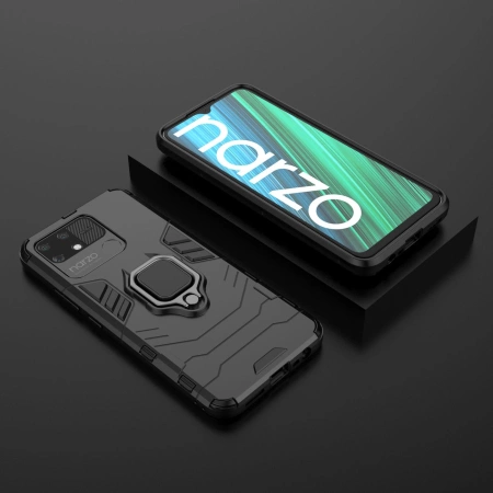 HURTEL POKROWIEC RING ARMOR DO REALME NARZO 50A PANCERNY MAGNETYCZNY UCHWYT