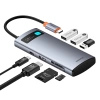 BASEUS HUB USB-C 7W1 DO LAPTOPA HDMI 4K 60HZ 3X USB 3.0 USB-C PD SD