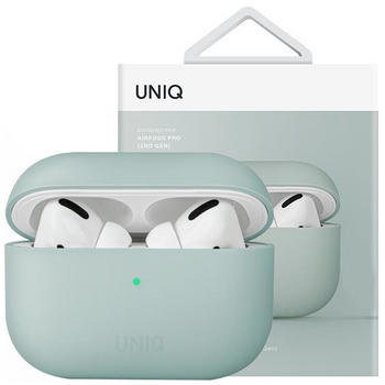 UNIQ etui Lino AirPods Pro Silicone miętowy/mint green