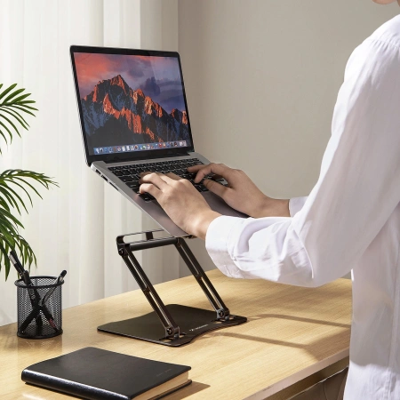 WOZINSKY PODSTAWKA ALUMINIOWA DO LAPTOPÓW Z GRATISOWĄ PODSTAWKĄ DO TELEFONU
