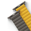 UNIQ pasek Revix Apple Watch Series1/2/3/4/5/6/7/8/9/SE/SE2/Ultra/Ultra 2 42/44/45/49mm. Reversible Magnetic musztardowy-khaki/mustard-khaki