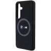 Etui BMW M Silicone Printed Ring MagSafe na Samsung Galaxy S24 - czarne