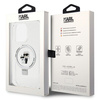 KARL LAGERFELD ETUI DO IPHONE 15 PRO MAX 6,7 HARDCASE RING STAND