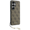 Etui Guess 4G Classic Logo Charm MagSafe do Samsung Galaxy S26 Ultra brązowy