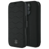 Mercedes MEBKP16X23RWRSK iPhone 16 Pro Max 6.9 czarny/black bookcase MB Waves Leather