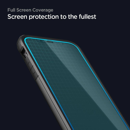 SZKŁO HARTOWANE SPIGEN ALM GLASS FC GALAXY A52 / A52S BLACK