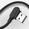 MCDODO KABEL KĄTOWY 90° MICRO USB SZYBKIE ŁADOWANIE DWUSTRONNY QC 3 LED 2M
