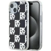 DKNY ETUI DO IPHONE 15 PLUS 14 PLUS 6.7 HARDCASE IML CHECKERED MONO WZÓR