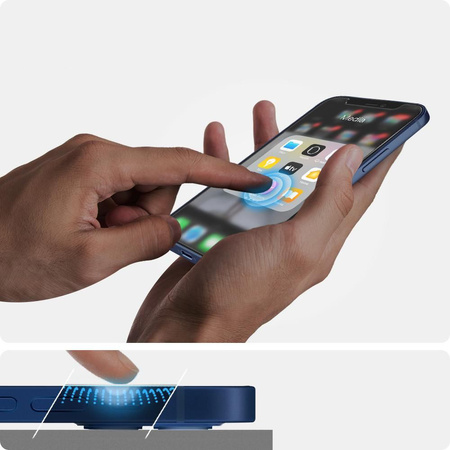 SPIGEN SZKŁO HARTOWANE GLAS.TR EZ FIT DO IPHONE 12 MINI 2-SZTUKI WZMOCNIONE