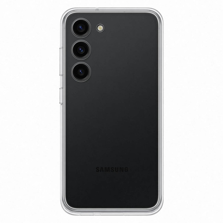 Samsung Frame Cover etui Samsung Galaxy S23 pokrowiec z wymiennymi pleckami czarne (EF-MS911CBEGWW)