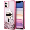 KARL LAGERFELD ETUI HARDCASE DO IPHONE 11 XR KARL HEAD GLITTER POKROWIEC