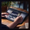 NILLKIN ETUI BUMPER LEATHER CASE DO SAMSUNG GALAXY TAB S9+ Z WYSOKĄ OCHRONĄ