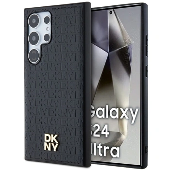 DKNY CASE DO SAMSUNG S24 ULTRA S928 LEATHER PATTERN DO MAGSAFE LOGO