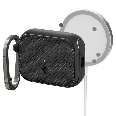 SPIGEN MAG ARMOR MAGSAFE APPLE AIRPODS PRO 1 / 2 MATTE BLACK