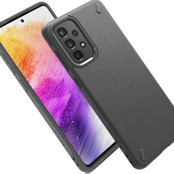 Ringke Onyx wytrzymałe etui pokrowiec Samsung Galaxy A73 szary
