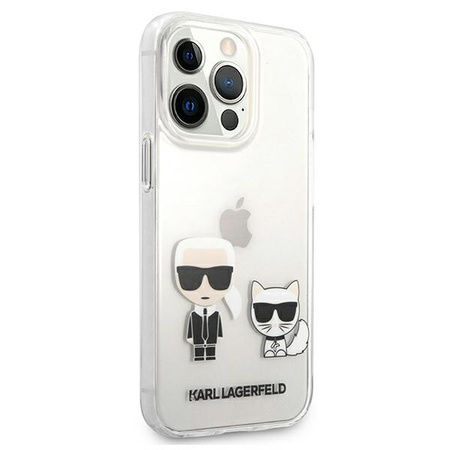 KARL LAGERFELD ETUI HARDCASE TRANSPARENT DO IPHONE 13 PRO MAX 6,7 KARL &