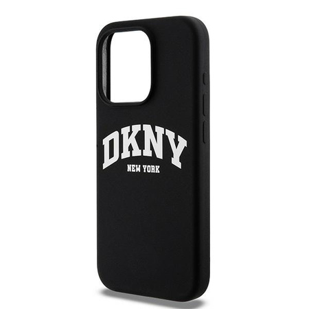 DKNY ETUI HARDCASE DO IPHONE 14 PRO 6.1 DO MAGSAFE LIQUID SILICONE BIAŁE