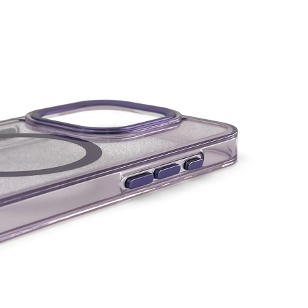 WOZINSKY ETUI CASE POKROWIEC DO SAMSUNG GALAXY S24 FE DO MAGSAFE Z BROKATEM