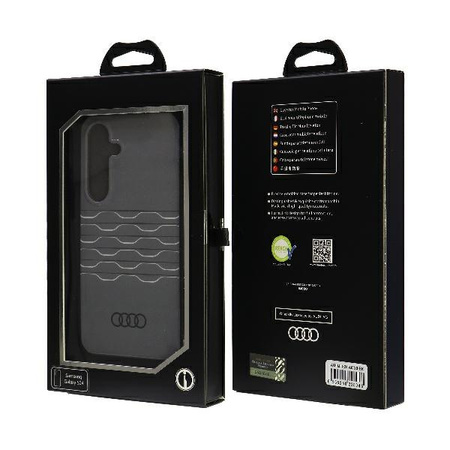 AUDI IML GEOMETRIC PATTERN CASE DO SAMSUNG S24 S921 POKROWIEC MAGNETYCZNY