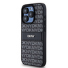 DKNY HARDCASE SKÓRZANE ETUI DO IPHONE 15 PRO MAX 6.7 Z LOGO METALOWYM MONO