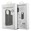 Zestaw Guess GUBPM5P15S4GEMGK iPhone15 6.1 hardcase + Powerbank 5000mAh MagSafe czarny/black 4G Metal Logo