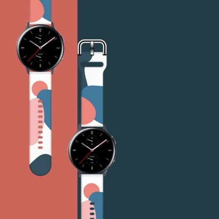 HURTEL STRAP PASEK MORO DO SAMSUNG GALAXY WATCH 46MM SILIKONOWA BRANSOLETKA