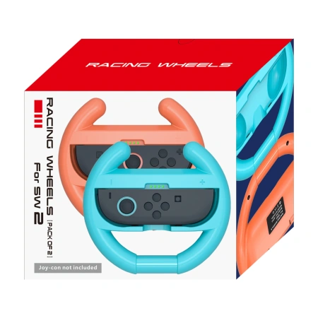 Kierownica wyścigowa do kontrolera Joy-Con Nintendo Switch  2 (opakowanie 2 szt.) - czarny
