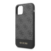 GUESS POKROWIEC HARD CASE DO IPHONE 11 6,1 4G STRIPE COLLECTION SZARY