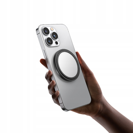 MCDODO STOJAK UCHWYT NA TELEFON MAGNETYCZNY Z LUSTERKIEM SKŁADANY CZARNY