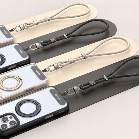 MCDODO SMYCZ DO TELEFONU NA RĘKĘ WKŁADKA UNIWERSALNA MOCNA GRUBA BEŻOWA 6MM