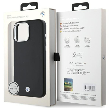 BMW ETUI DO IPHONE 16 PRO MAX Z MAGNETYCZNĄ FUNKCJĄ METAL SIGN FULL WRAPPED