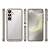 HURTEL ETUI OUTER SPACE DO SAMSUNG GALAXY S25+ Z ŻELOWĄ RAMKĄ TRANSPARENTNE