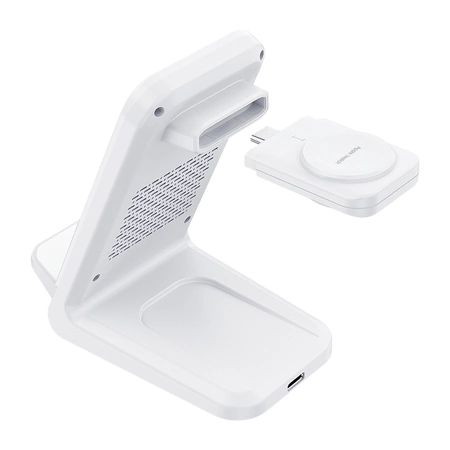 Stacja ładująca indukcyjna 4w1 Choetech T608 15W - biała