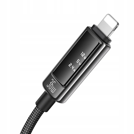 MCDODO KABEL USB-C LIGHTNING SZYBKIE ŁADOWANIE DO APPLE IPHONE 36W 1M OLED