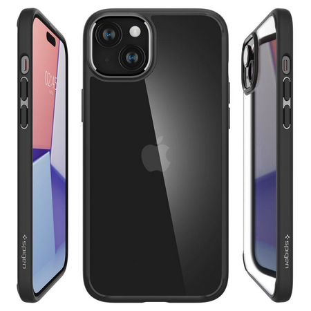 SPIGEN ULTRA HYBRID IPHONE 15 PLUS MATTE BLACK