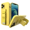 HURTEL ROPE CASE ŻELOWE ETUI ZE SMYCZĄ DO IPHONE 12 OCHRONA Z ŁAŃCUSZKIEM