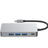 TECH-PROTECT HUB ADAPTER 9IN1 TYPE-C DO KOMPUTERA USB3.0 HDMI 4K PD100W
