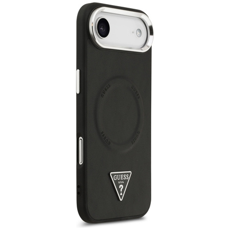 Etui Guess Triangle Logo MagSafe do      iPhone Air czarny