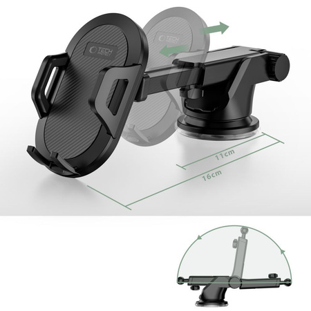 TECH-PROTECT UCHWYT DO WINDSHIELD I DESKI ROZDZIELCZEJ UNIWERSALNY V1