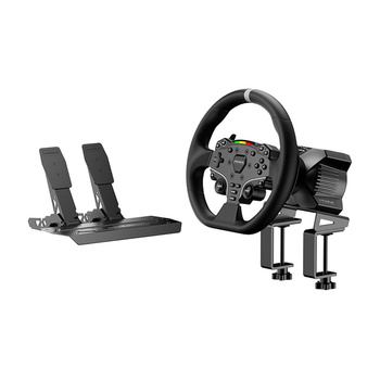 Zestaw gamingowy - baza R3 + kierownica ES + pedały SRP-Lite + zaciski Moza Racing R3 RS074 (PC)
