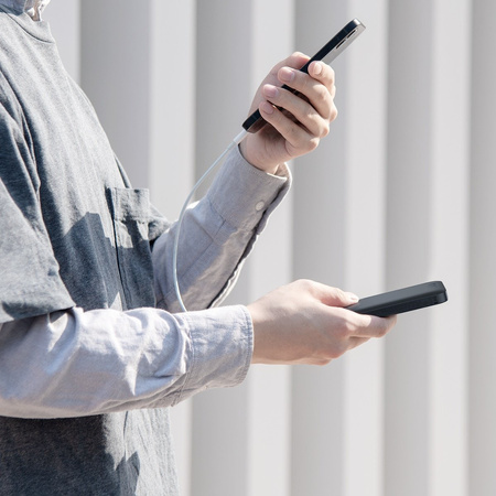 BASEUS KABEL USB-C DO LIGHTNING DO IPHONE 20W 0.25M SZYBKIE ŁADOWANIE