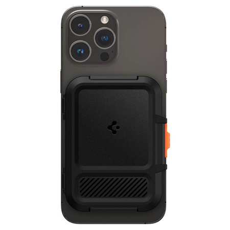 SPIGEN LOCK FIT MAGSAFE UNIVERSAL MAGNETIC CARD HOLDER BLACK