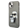 Karl Lagerfeld KLHCP14MHNKCTGK iPhone 14 Plus 6,7" czarny/black hardcase Gliter Karl&Choupette