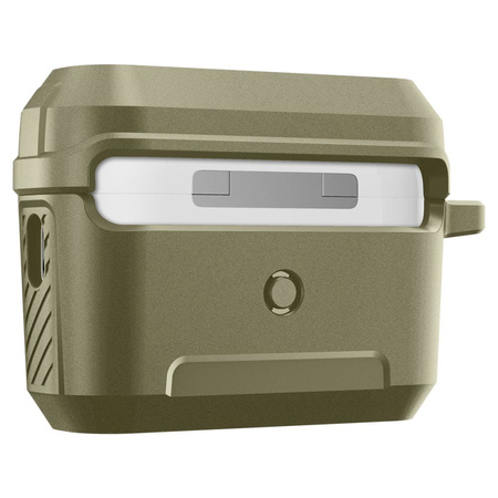 SPIGEN LOCK FIT ETUI DO AIRPODS PRO 1 2 VINTAGE KHAKI WYSOKA OCHRONA I STYL